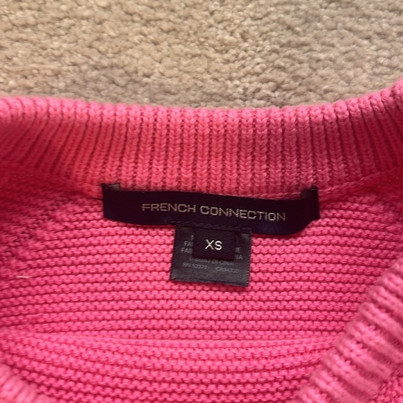french connection pink sweater - Picture 3 of 3